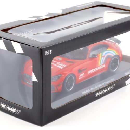 1:18 Minichamps Mercedes AMG GT-R F1 Safety Car 2020 Mugello 1000 GP of Ferrari