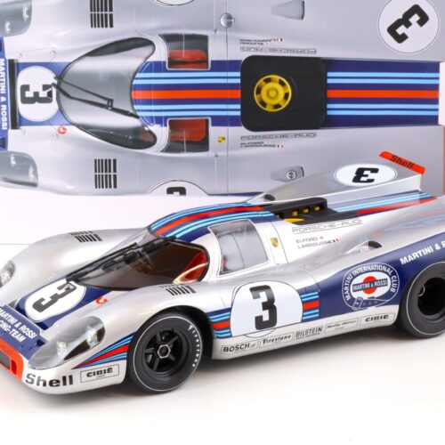 1:12 Norev Porsche 917K Winner 12h Sebring 1971 Elford/ Larrousse #3 Martini Racing