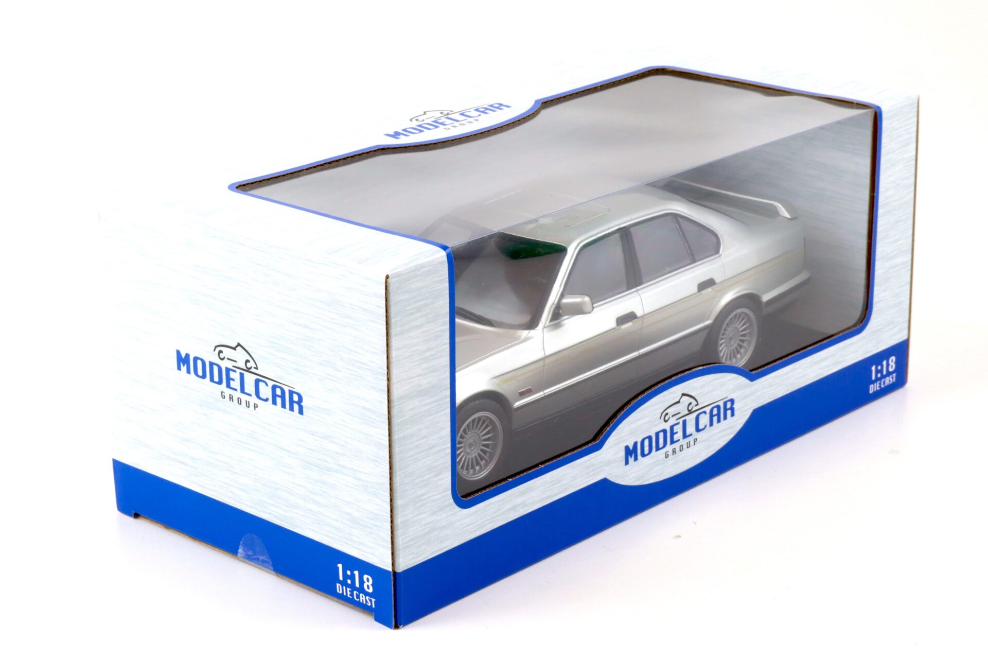 1:18 MCG BMW 5-Series (E34) Alpina B10 4.6 Limousine silver
