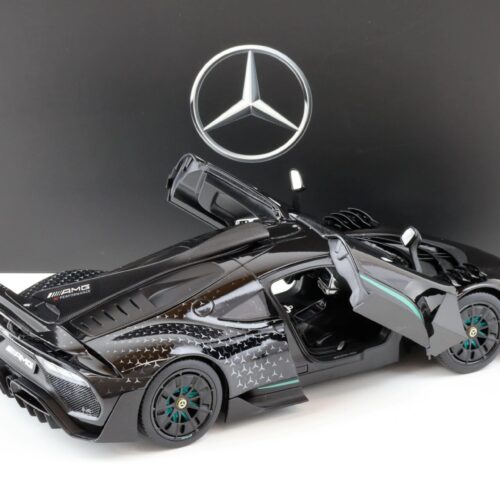 1:18 NZG Mercedes AMG ONE (C298) hyper black 2022 DEALER VERSION