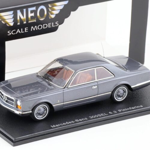 1:43 NEO Mercedes 300SEL 6.3 Pininfarina Coupe grey metallic