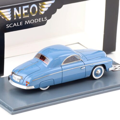 1:43 NEO Rometsch Beeskow Coupe blue- grey 1951