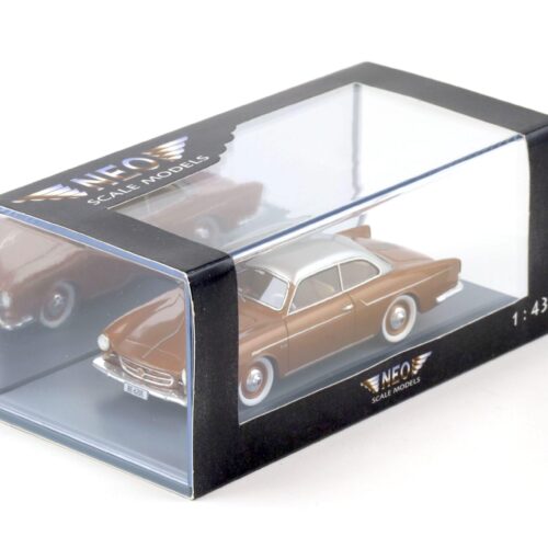 1:43 NEO VW Porsche Beutler Coupe 1957 gold metallic/ silver