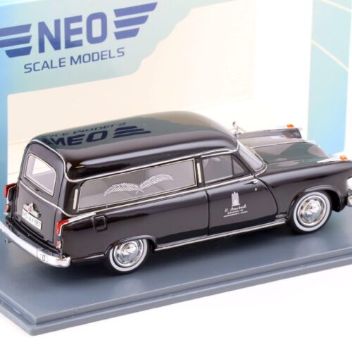 1:43 NEO Borgward Hansa 2400 Bestattungswagen black