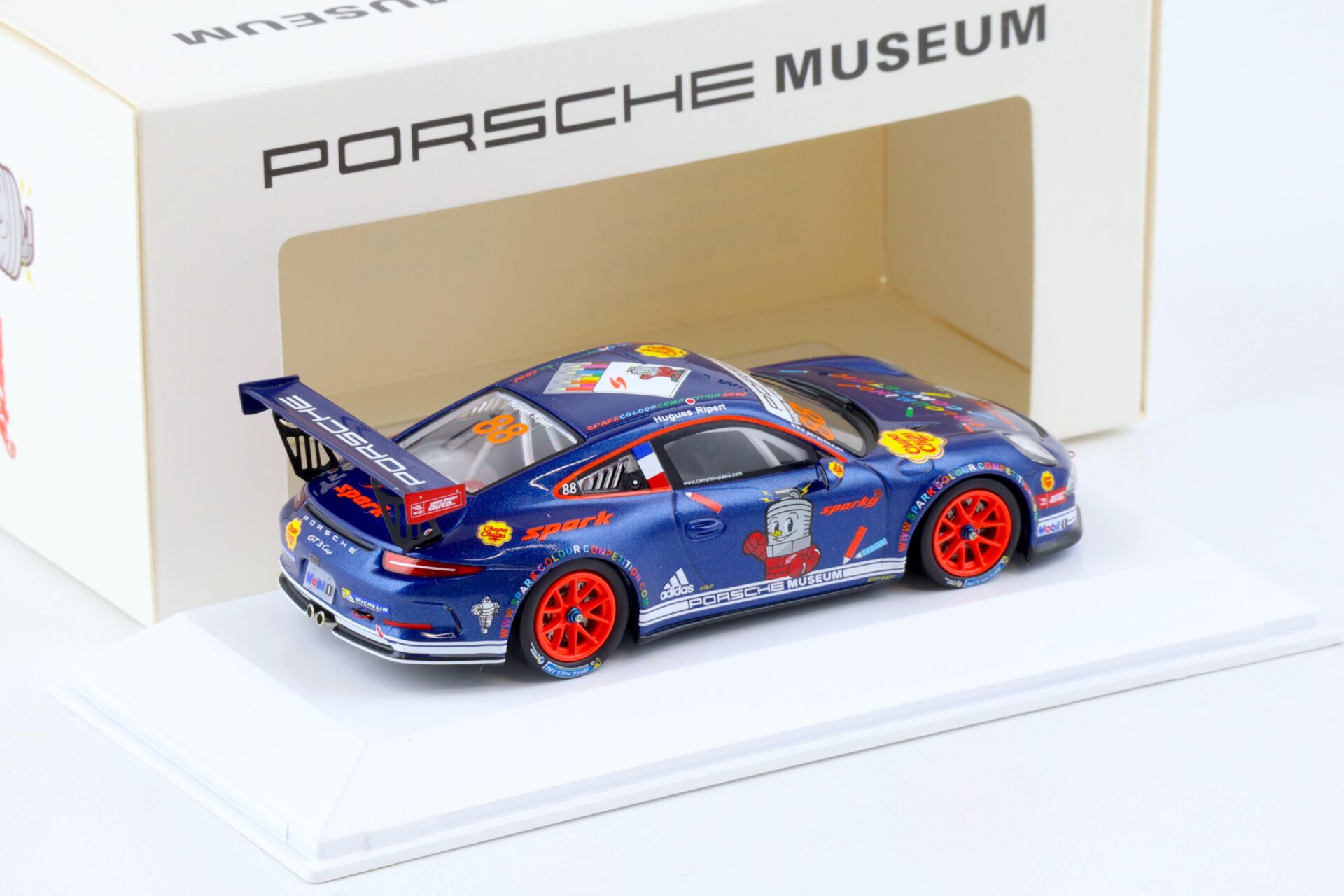 1:43 Spark Porsche 911 (991) Carrera Cup Asia Coloring Competition Shanghai 2015