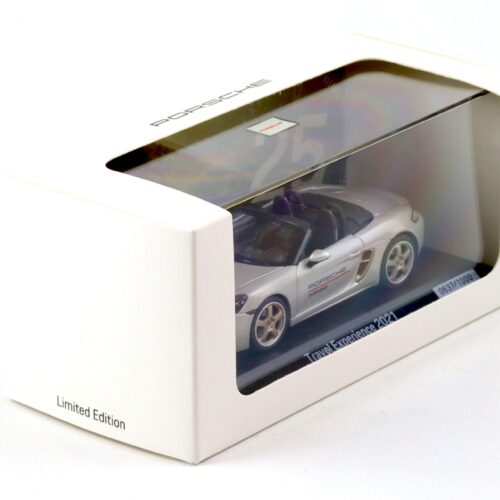 1:43 Minichamps Porsche Boxster 718 Travel Experience 2021 silver WAP DEALER