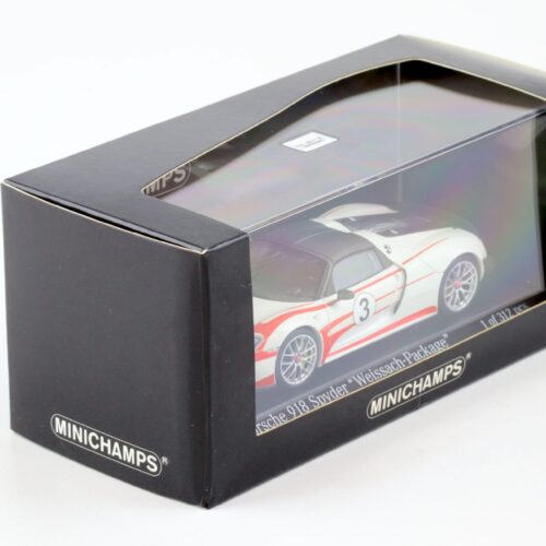 1:43 Minichamps Porsche 918 Spyder Weissach Package 2015 Salzburg Design