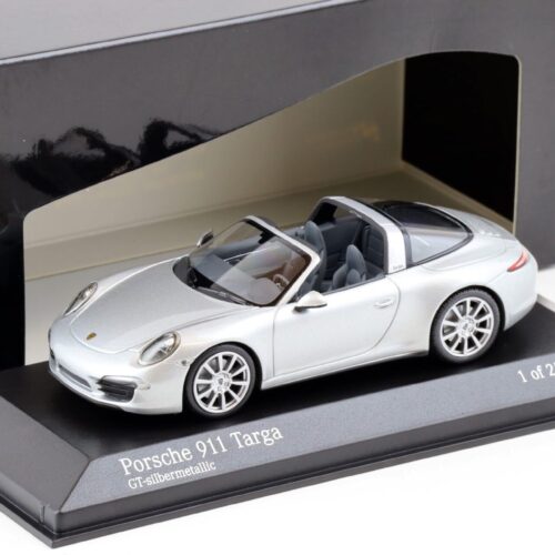 1:43 Minichamps Porsche 911 (991) Targa 2013 GT-silver metallic