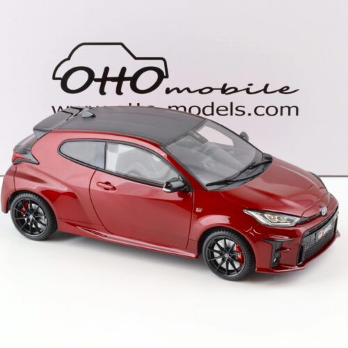 1:18 OTTO mobile OT1003 Toyota Yaris GR red metallic/ black 2021