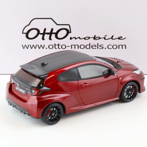 1:18 OTTO mobile OT1003 Toyota Yaris GR red metallic/ black 2021