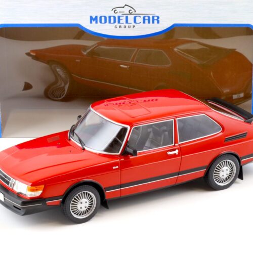 1:18 MCG Saab 900 Turbo 3-doors red 1981