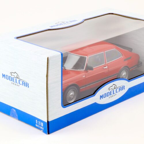 1:18 MCG Saab 900 Turbo 3-doors red 1981