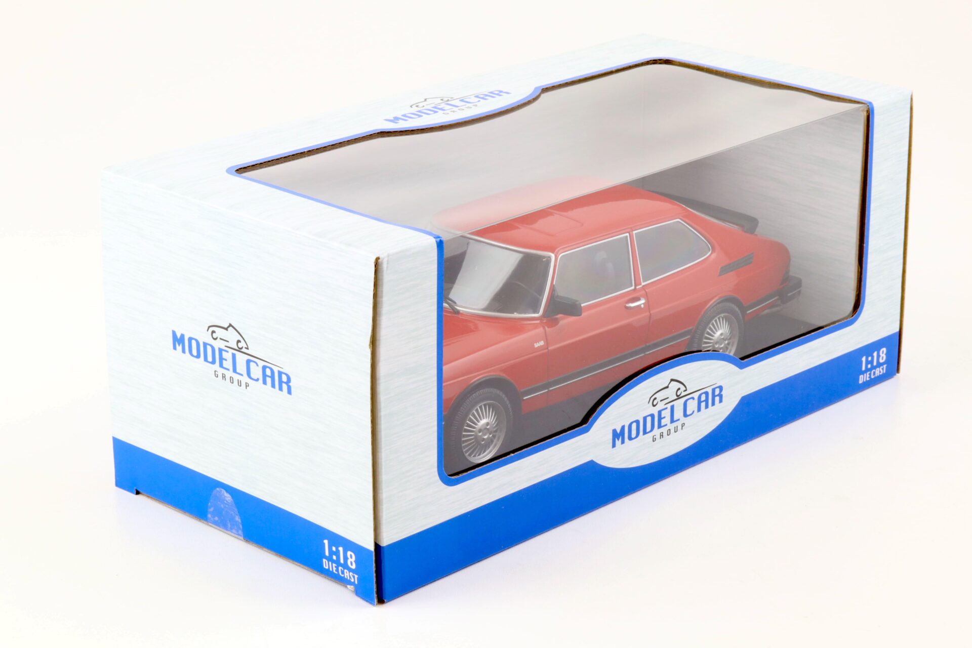 1:18 MCG Saab 900 Turbo 3-doors red 1981