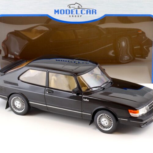 1:18 MCG Saab 900 Turbo 3-doors black 1981