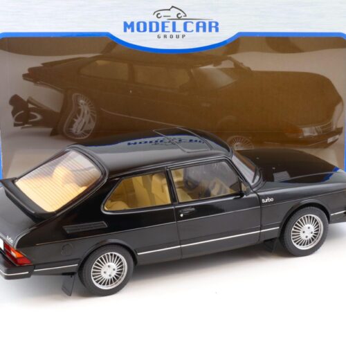 1:18 MCG Saab 900 Turbo 3-doors black 1981