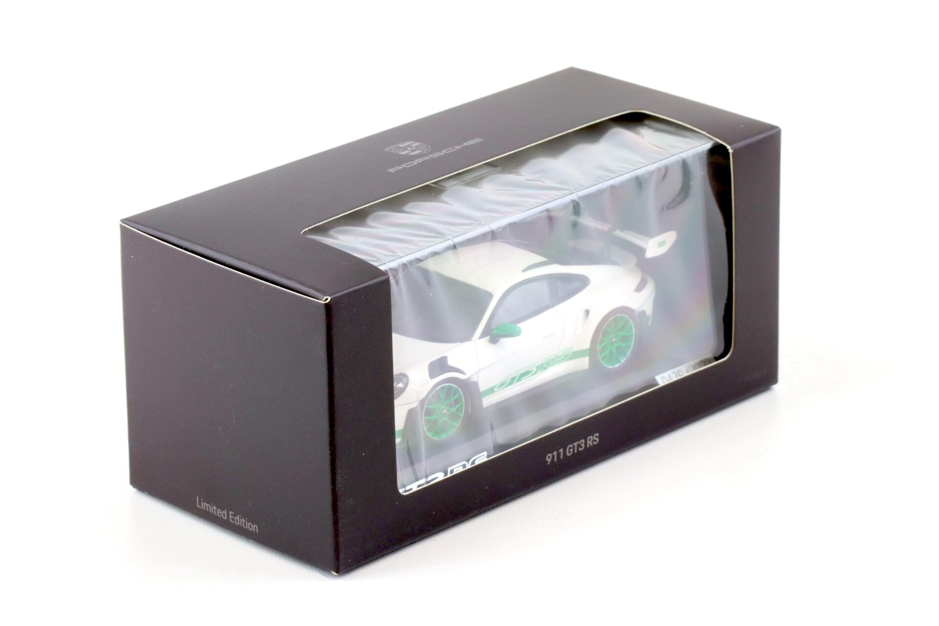 1:43 Spark Porsche 911 (992) GT3 RS 2022 white/green Limited WAP DEALER