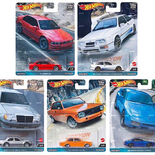 1:64 Hot Wheels Premium 2023 Canyon Warriors Car Culture Set 5 pcs. 977C