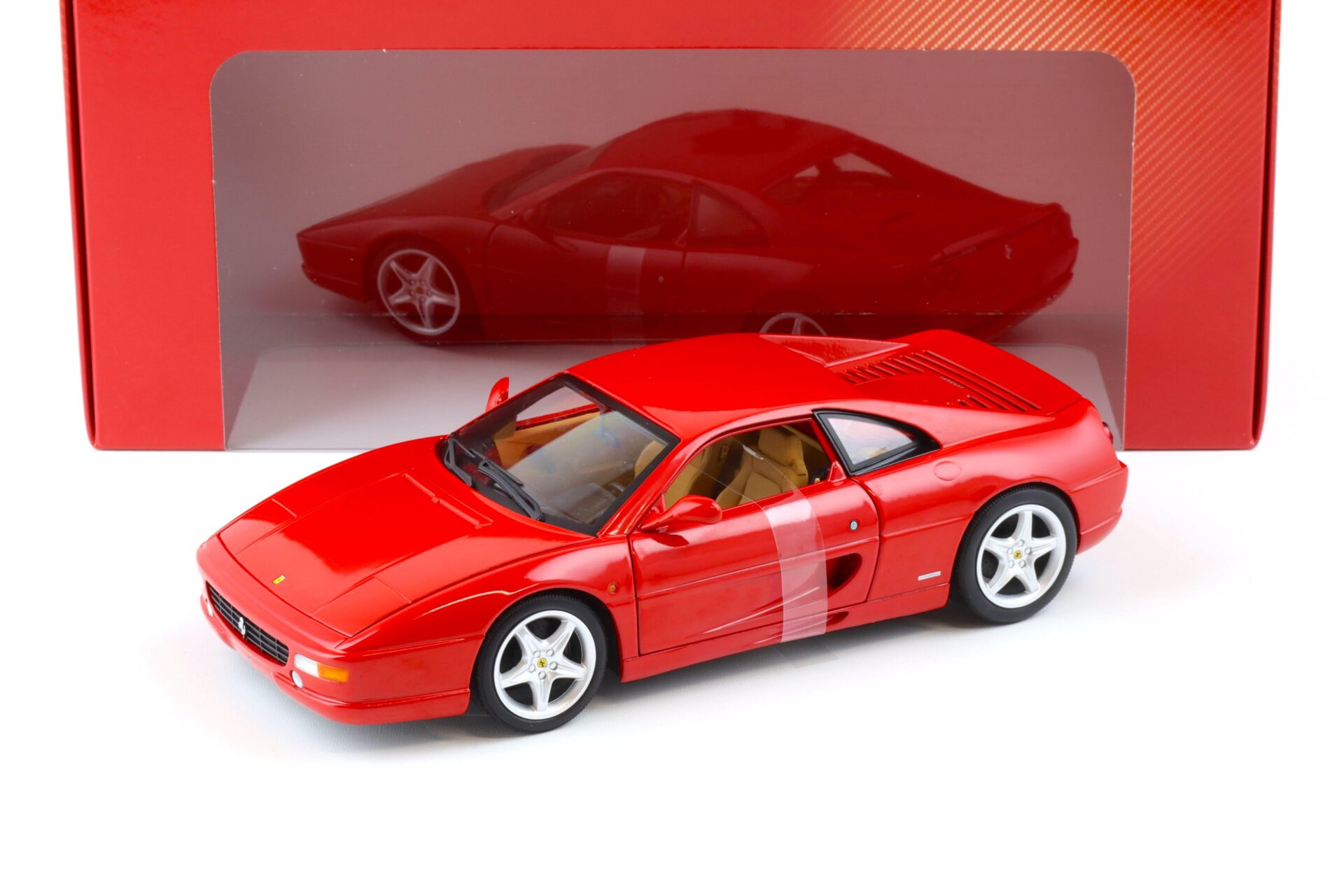 1:18 Hot Wheels Ferrari F355 Berlinetta Coupe red BLY57