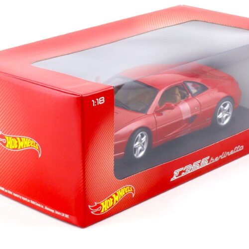 1:18 Hot Wheels Ferrari F355 Berlinetta Coupe red BLY57