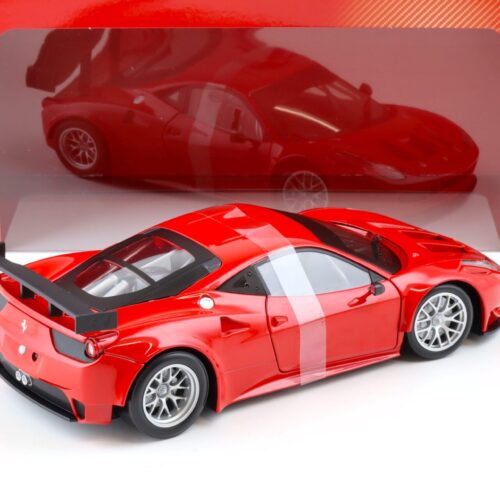 1:18 Hot Wheels Ferrari 458 Italia GT2 red BCJ77