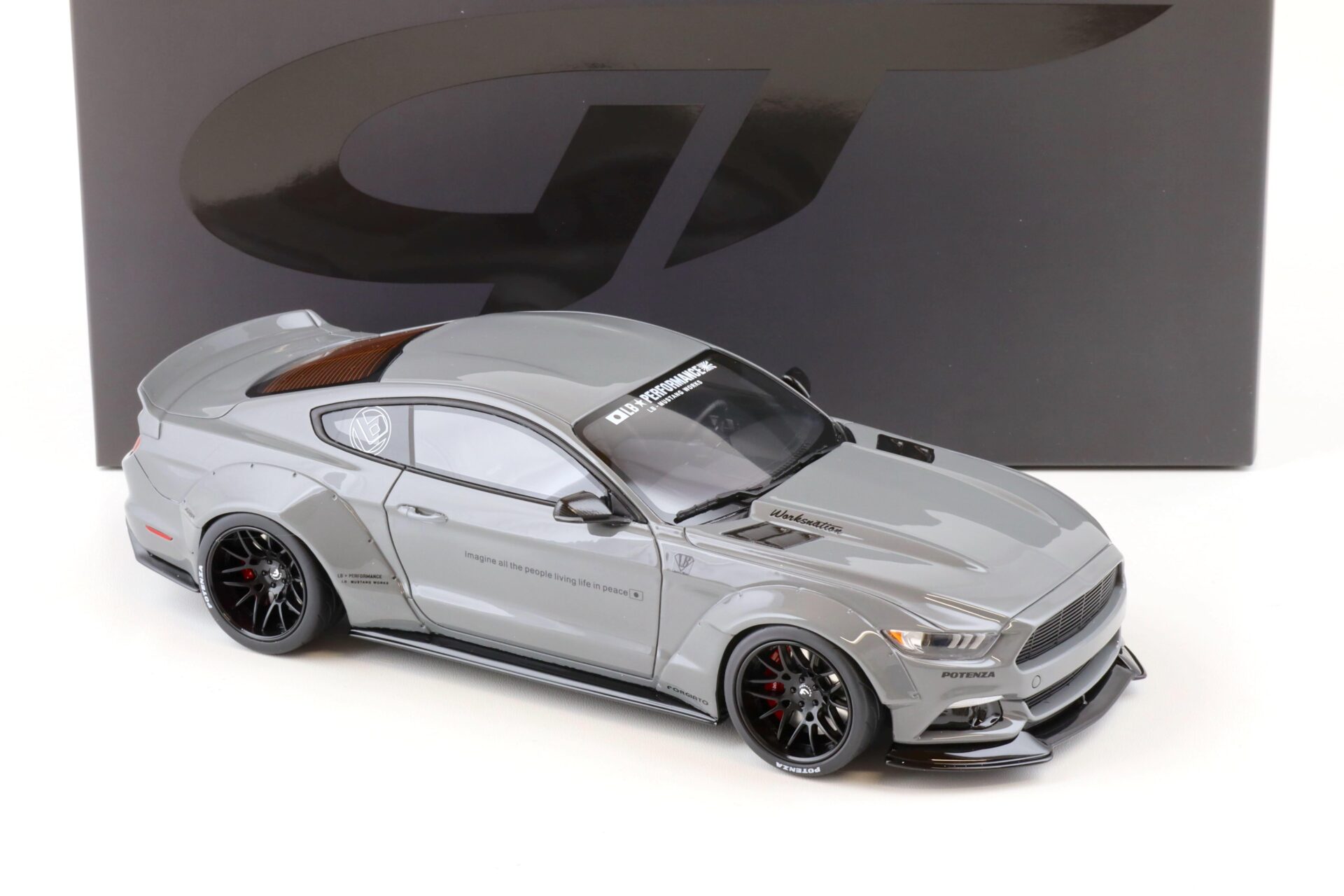 1:18 GT Spirit GT264 Ford Mustang LB Works Performance 2017 nardo grey