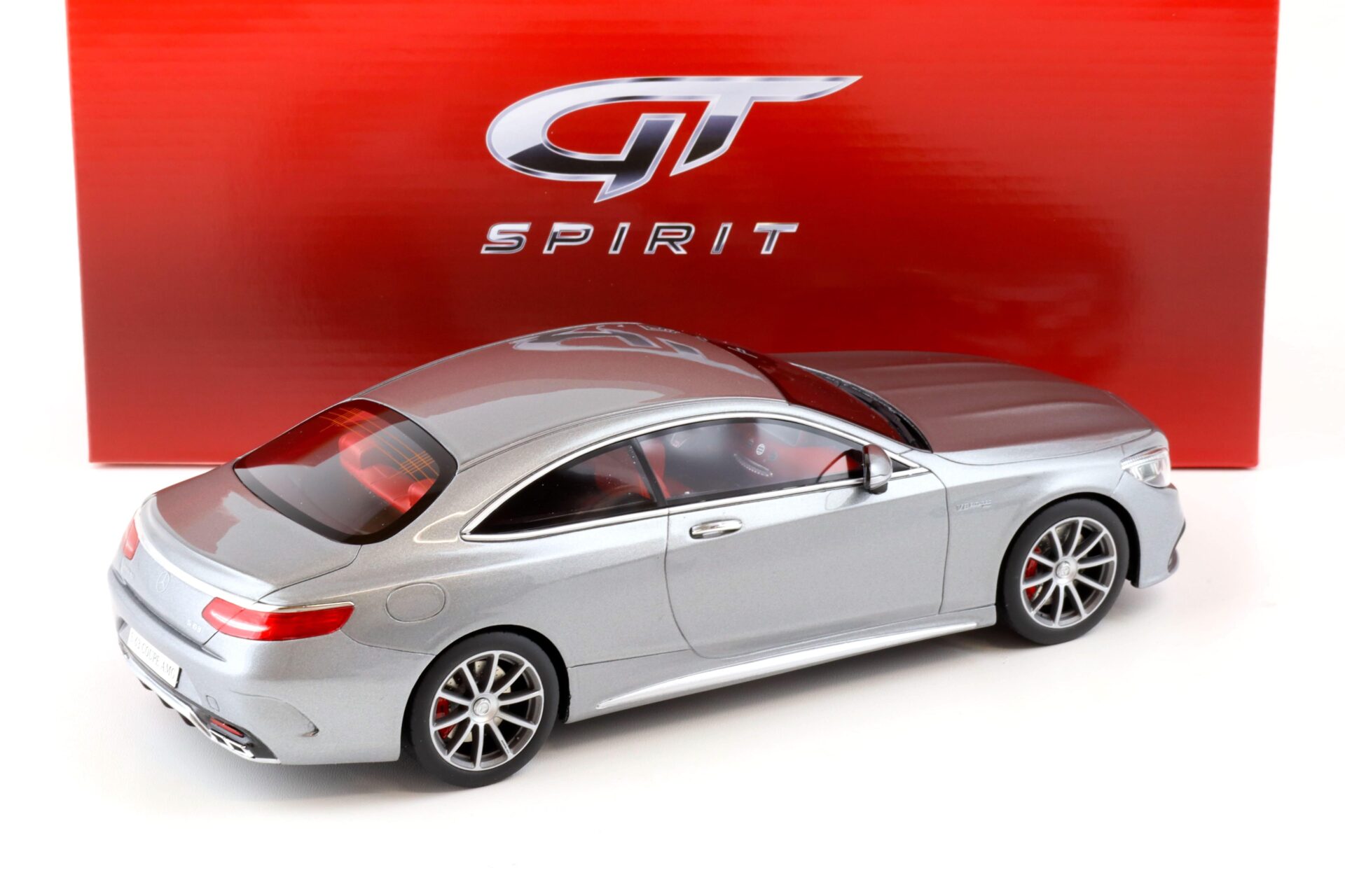 1:18 GT Spirit GT063 Mercedes S63 AMG Coupe 2015 grey metallic