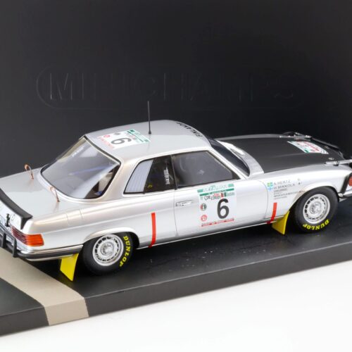 1:18 Minichamps Mercedes 450 SLC 5.0 Winner Mikkola / Hertz #6 Rally Bandama 1979