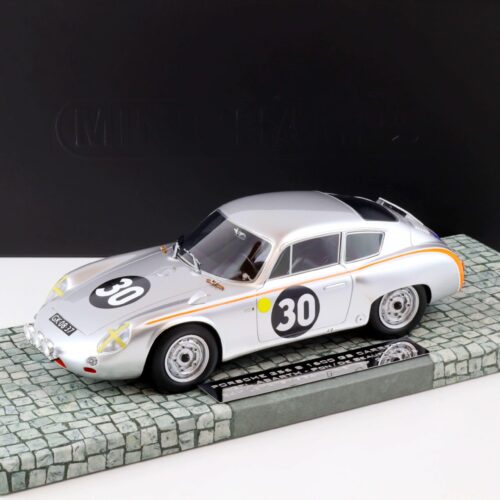 1:18 Minichamps Porsche 356 B 1600 GS Carrera GTL Abarth #30 - 24h Le Mans 1962