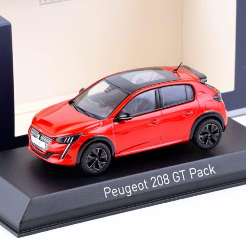 1:43 Norev Peugeot 208 GT Pack 2022 Elixir red 472836