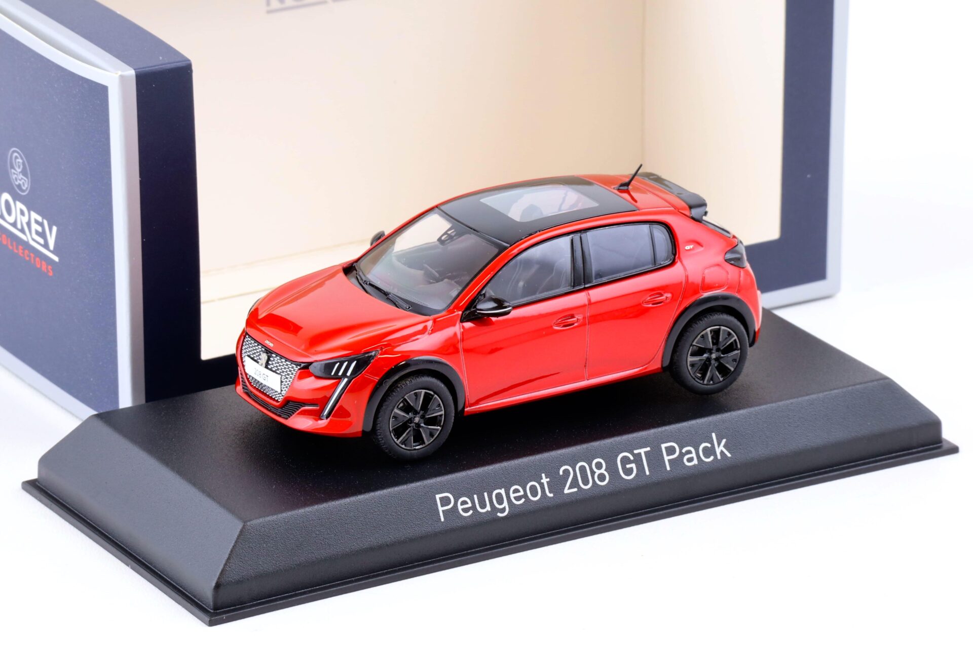 ID 81595 orig 1.jpg 1:43 Norev Peugeot 208 GT Pack 2022 Elixir red 472836