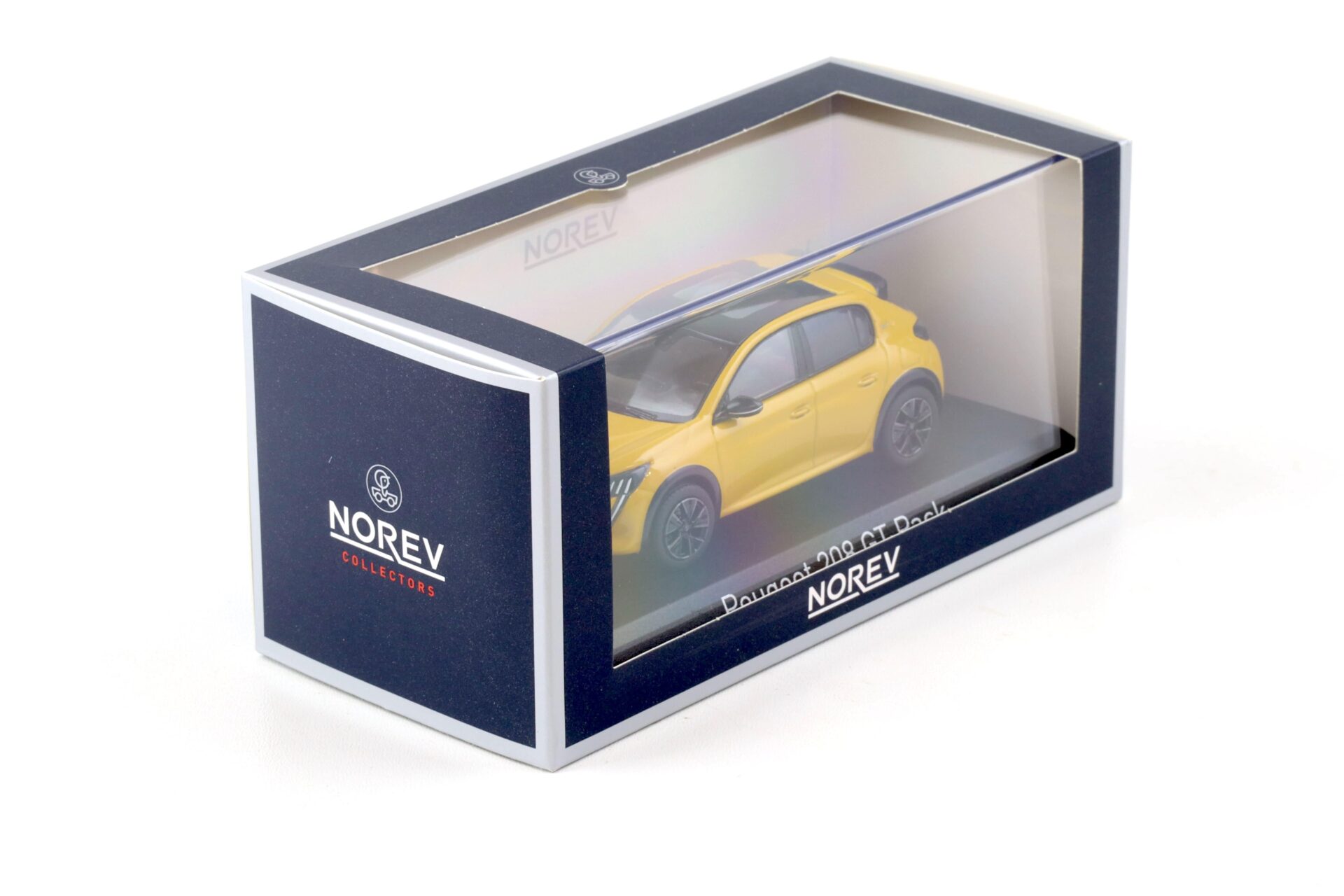 1:43 Norev Peugeot 208 GT Pack 2022 Faro yellow 472835