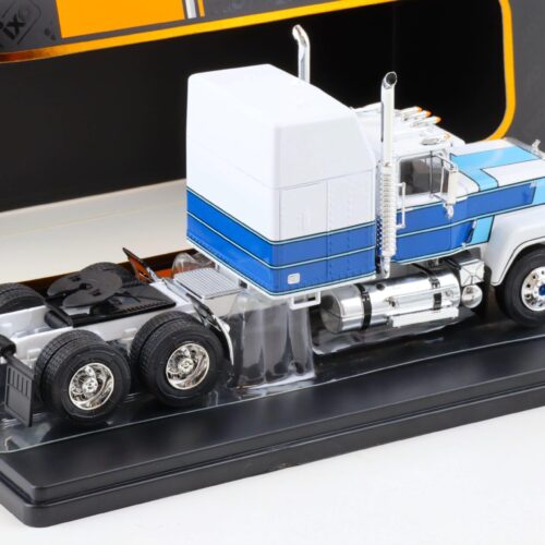 1:43 IXO 1985 Mack Superliner Magnum SZM Truck white/ blue