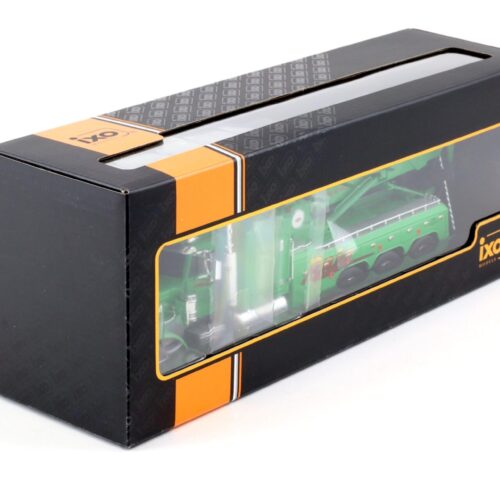 1:43 IXO 1970 Peterbilt 359 Wrecker Truck Abschlepper Tow Truck green