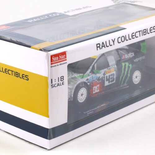 1:18 Sun Star 2012 Ford Focus RS WRC Ken Block #43 St.Petersburg Russia