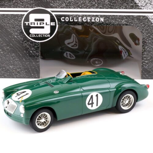 1:18 Triple9 MG A ex182 Roadster Le Mans 1955 Locket/ Miles #41 green