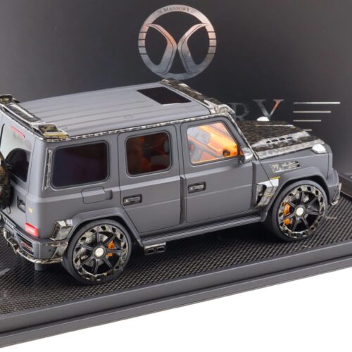 1:18 Motorhelix Mercedes G-Class G63 AMG Mansory matt black - Limited 149 pcs.