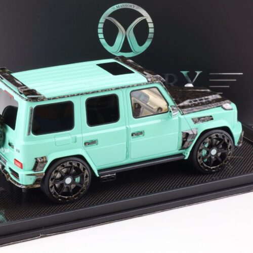 1:18 Motorhelix Mercedes G-Class G63 AMG Mansory blue - Limited 49 pcs.