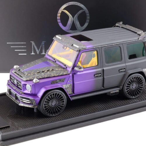 1:18 Motorhelix Mercedes G-Class G63 AMG Mansory UAE matt black/ purple - Limited 99 pcs.