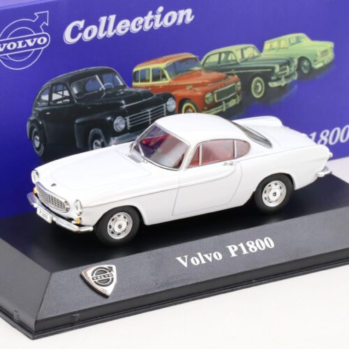 1:43 Atlas IXO Volvo Collection 1964 Volvo P1800 Coupe white