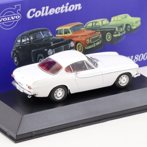1:43 Atlas IXO Volvo Collection 1964 Volvo P1800 Coupe white