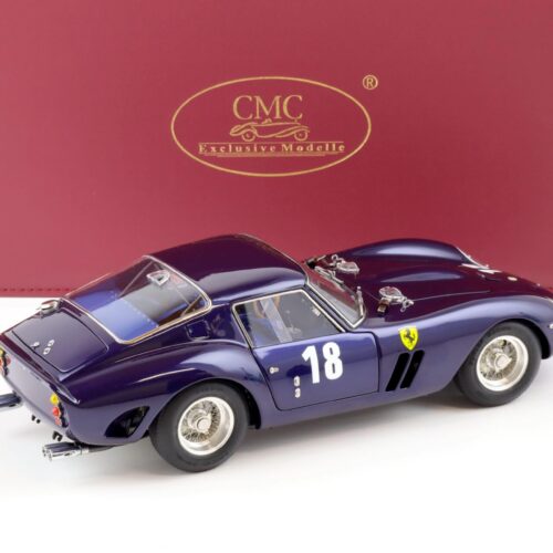 1:18 CMC Ferrari 250 GTO #18 Monterey Historical Races Laguna Seca 2004 dark blue M-255