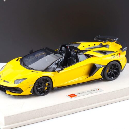 1:18 EIDOLON MAKE UP Lamborghini Aventador SVJ Roadster 2019 Giallo Inti - Limited 30 pcs.