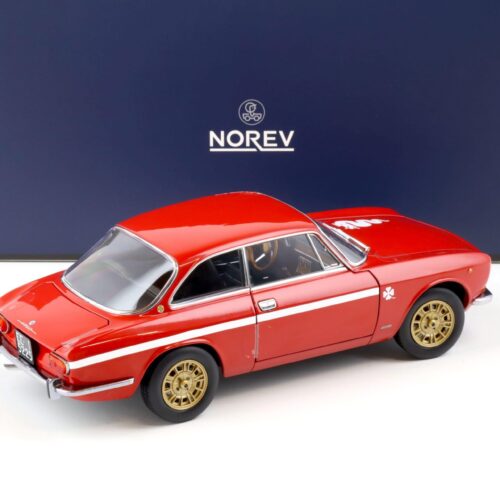 1:18 Norev Alfa Romeo 1750 GTV Coupe 1970 red - Limited 200 pcs. - Image 3