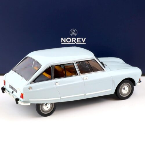 1:18 Norev Citroen Ami 8 Club 1969 Thasos blue - Limited 300 pcs.