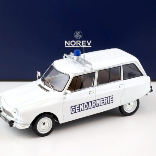 1:18 Norev Citroen Ami 8 Break 1975 Gendarmerie white - Limited 200 pcs.