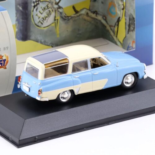 1:43 Cars&Co IST Wartburg 311-5 Camping light blue/ beige