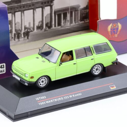 1:43 IST Models Wartburg 353 W Kombi 1985 green