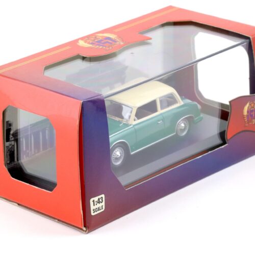 1:43 IST Models AWZ P70 Limousine 1955 green/ beige