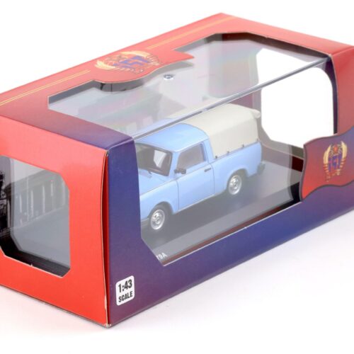 1:43 IST Models Trabant 1.1 Pick-Up closed 1990 blue