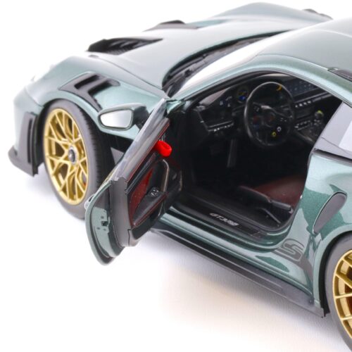 1:18 Norev Porsche 911 (992) GT3 RS Coupe 2022 Malachite green metallic - Limited 504 pcs.